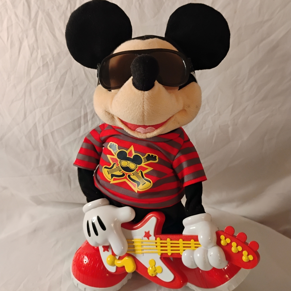 Disney/Fisher Rockstar Mickey Mouse Figure